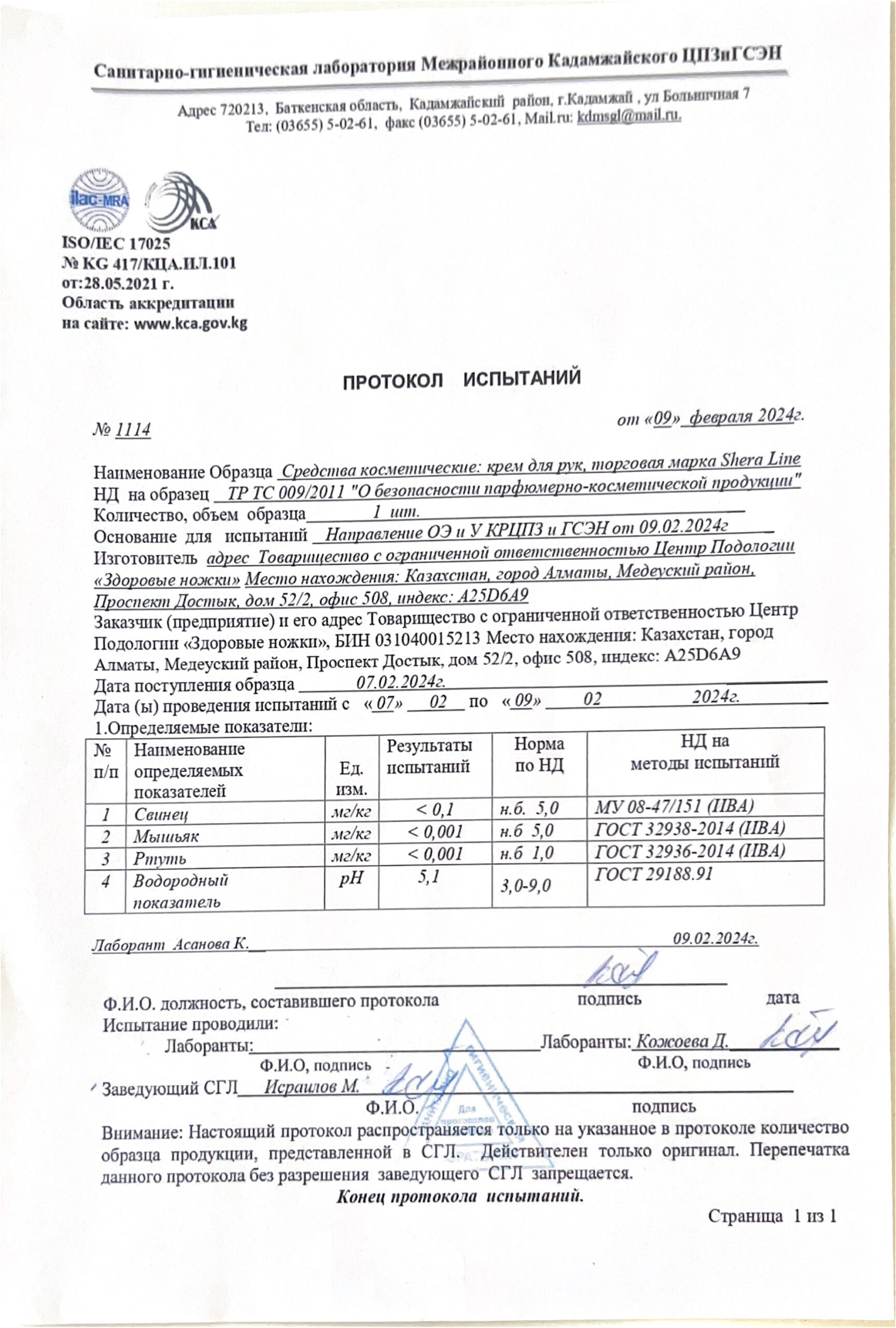 Проткол крем для рук